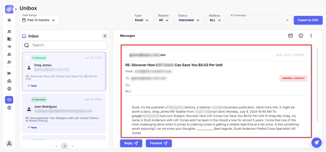 External Inbox Email Inbox Overview